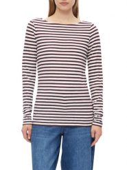 S.Oliver koszulka z długim rękawem Kobiety Bawełna (100%) lila, 36. T-shirty damskie S.Oliver, s, bez wzorów, z bawełny, bez kołnierzyka. Za 129.95 zł.