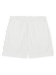 CARE BY ME Szorty "Laura" w kolorze białym rozmiar: M. Białe szorty damskie CARE BY ME, bez wzorów, z bawełny, z podwyższonym stanem. Za 123.95 zł.
