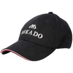 Czapka z daszkiem Mikado czarna UB018. Czarne czapki męskie Mikado, bez wzorów. Za 26.99 zł.