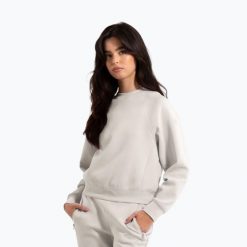 Bluza damska Pitbull Discovery Crewneck Sweatshirt. Białe bluzy bez kaptura damskie PITBULL, l, z elastanu. Za 199.99 zł.