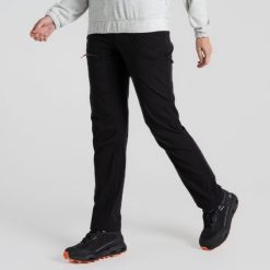 Spodnie damskie Craghoppers Mimas. Czarne spodnie dresowe damskie CRAGHOPPERS, na lato, bez wzorów. W wyprzedaży za 348.40 zł.