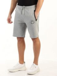 Hugo Boss Underwear Szorty dresowe w kolorze szarym rozmiar: XL. Szare szorty męskie Hugo Boss Underwear, z dresówki, bez kołnierzyka. Za 344.95 zł.