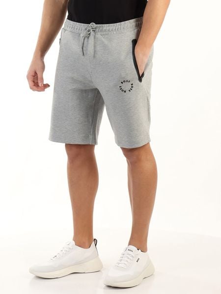 Hugo Boss Underwear Szorty dresowe w kolorze szarym rozmiar: XL. Szare szorty męskie Hugo Boss Underwear, z dresówki, bez kołnierzyka. Za 344.95 zł.