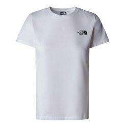 Koszulka The North Face S/S Redbox Slim. Białe bluzki sportowe damskie The North Face, l, bez kołnierzyka, bez ramiączek. Za 114.99 zł.