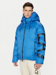 EA7 Emporio Armani Kurtka zimowa 6DPB19 PNGAZ 1528 Niebieski Regular Fit. Niebieskie kurtki męskie EA7 Emporio Armani, na zimę, m, bez wzorów, z syntetyku, bez kaptura. Za 1,559.00 zł.