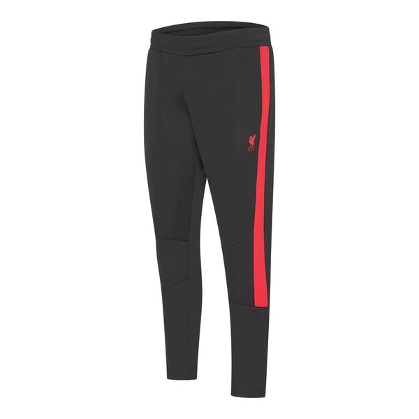 Dres piłkarski dla dorosłych Liverpool FC 24/25. Czarne spodnie dresowe damskie LIVERPOOL FC, s, bez wzorów, z dresówki. W wyprzedaży za 279.99 zł.