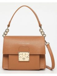 Christian Laurier Skórzana torebka "Adriana" w kolorze jasnobrązowym - 21 x 16 x 10 cm rozmiar: onesize. Brązowe torebki klasyczne damskie Christian Laurier, bez wzorów, z materiału, bez dodatków. Za 239.99 zł.