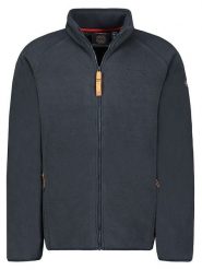 Geographical Norway Kurtka polarowa "Tasco" w kolorze granatowym rozmiar: XXL. Niebieskie kurtki męskie Geographical Norway, xxl, bez wzorów, z polaru, bez kaptura. Za 158.84 zł.