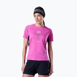 Koszulka do biegania damska Rossignol Sapa Ultra Tee. Czerwone t-shirty damskie Rossignol, m, bez wzorów, z elastanu, bez kołnierzyka. Za 369.99 zł.
