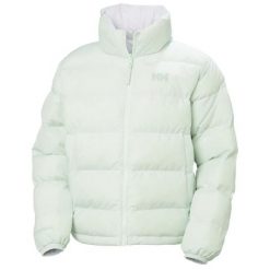 Damska kurtka puchowa Helly Hansen YU 23. Zielone kurtki damskie Helly Hansen, bez wzorów, z puchu, bez kaptura. Za 703.95 zł.