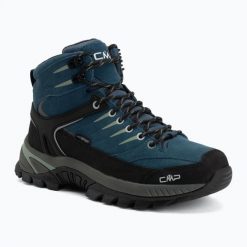 Buty trekkingowe męskie CMP Rigel 2.0 Mid Waterproof. Niebieskie buty trekkingowe męskie CMP, z materiału, przed kolano, bez zapięcia, trekkingowe. Za 429.99 zł.