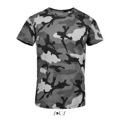 Koszulka Sol's Camo. Szare t-shirty damskie FAIRPLAY, s, bez wzorów, bez kołnierzyka. Za 117.00 zł.