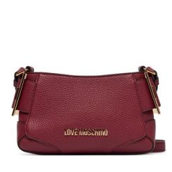 Torebka LOVE MOSCHINO. Czerwone listonoszki damskie Love Moschino, bez wzorów, bez dodatków. Za 919.99 zł.