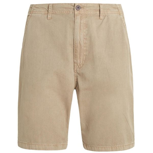 Spodenki męskie Protest PRTCOMIE shorts. Żółte szorty męskie Protest, bez kołnierzyka. W wyprzedaży za 121.09 zł.