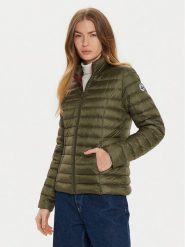 Jott Kurtka puchowa Cha P000WDOW02 Zielony Slim Fit. Zielone kurtki damskie jott, xl, bez wzorów, z puchu, bez kaptura. Za 569.99 zł.