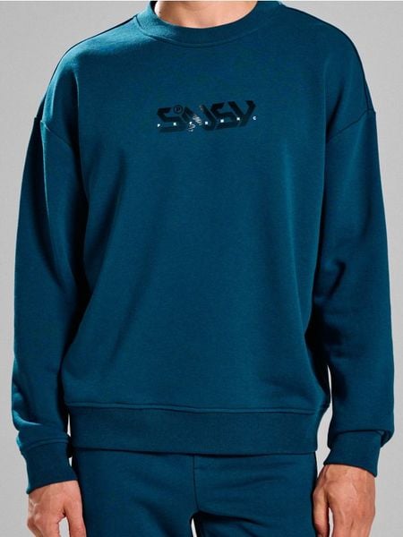 Bluza z napisem SNSY PERFORMANCE - zielony. Zielone bluzy bez kaptura męskie Sinsay, l. W wyprzedaży za 24.99 zł.