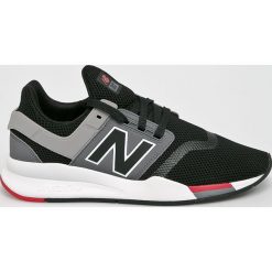 New Balance - Buty MS247FB. Czarne buty sportowe na co dzień męskie New Balance, z materiału, bez zapięcia. W wyprzedaży za 339.90 zł.