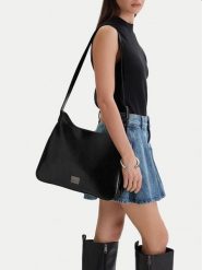 G-Star Raw Torebka C-LDA8480 Czarny. Czarne torebki klasyczne damskie G-Star Raw, bez wzorów, z materiału, bez dodatków. Za 179.99 zł.