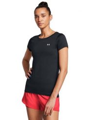 Under Armour Koszulka sportowa "Tech" w kolorze czarnym rozmiar: XL. Czarne bluzki sportowe damskie Under Armour, xl, bez wzorów, z materiału, bez ramiączek. Za 110.04 zł.