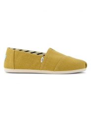 TOMS Espadryle w kolorze żółtym rozmiar: 41. Żółte espadryle damskie Toms, bez wzorów, bez obcasa. Za 172.08 zł.