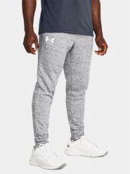 Under Armour Spodnie dresowe Ua Rival Terry Jogger 1380843-011 Szary Fitted Fit. Szare spodnie dresowe męskie Under Armour, z bawełny. Za 269.99 zł.