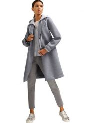 Heine Płaszcz przejściowy w kolorze szarym rozmiar: 44. Szare płaszcze damskie Heine, bez wzorów. Za 282.99 zł.