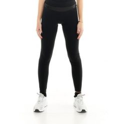 Legginsy damskie Leone Blackout. Czarne legginsy sportowe damskie LEONE 1947 APPAREL, l, bez wzorów, z tkaniny, na fitness i siłownię. W wyprzedaży za 98.90 zł.