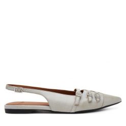 Sandały Vagabond Shoemakers. Brązowe sandały damskie Vagabond Shoemakers, bez wzorów, bez obcasa, na płaskiej podeszwie. Za 319.99 zł.