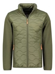 Geographical Norway Kurtka polarowa "Tahito" w kolorze khaki rozmiar: XL. Brązowe kurtki męskie Geographical Norway, xl, bez wzorów, z polaru, bez kaptura. Za 236.05 zł.