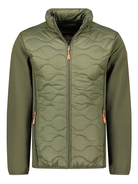 Geographical Norway Kurtka polarowa "Tahito" w kolorze khaki rozmiar: XL. Brązowe kurtki męskie Geographical Norway, xl, bez wzorów, z polaru, bez kaptura. Za 236.05 zł.