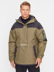 Columbia Kurtka anorak Challenger™ Pullover 169843 Zielony Regular Fit. Zielone kurtki outdoor męskie Columbia, m, bez wzorów, z syntetyku, bez kaptura. Za 519.99 zł.