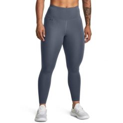 Legginsy damskie Under Armour Motion Ankle Leg. Szare legginsy sportowe damskie Under Armour, xs, bez wzorów, na fitness i siłownię. Za 129.99 zł.