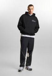 Bluza sportowa męska Prosto Club z kapturem. Czarne bluzy sportowe męskie Prosto., m. Za 394.99 zł.