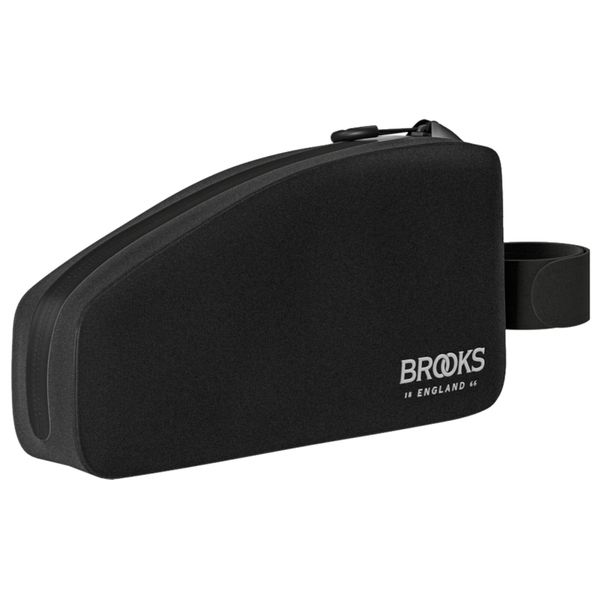 Brooks Scape Top Tube torba na ramę wodoodporna 0,9 L. Czarne torebki klasyczne damskie BROOKS ENGLAND, bez wzorów, bez dodatków. Za 219.99 zł.