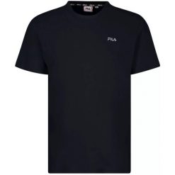 T-shirt Męski Berloz. Czarne t-shirty męskie Fila, m, bez wzorów, bez kołnierzyka. Za 117.99 zł.