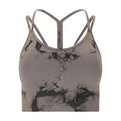Bezszwowy biustonosz dla kobiet Athlecia Theresa Tie Dye. Brązowe biustonosze sportowe damskie Athlecia, bez wzorów. Za 153.50 zł.