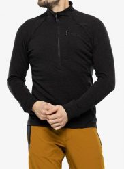 Bluza z zamkiem 1/2 męska Rab Nexus Pull-On. Czarne bluzy z kapturem męskie RAB, m, z materiału. Za 324.49 zł.