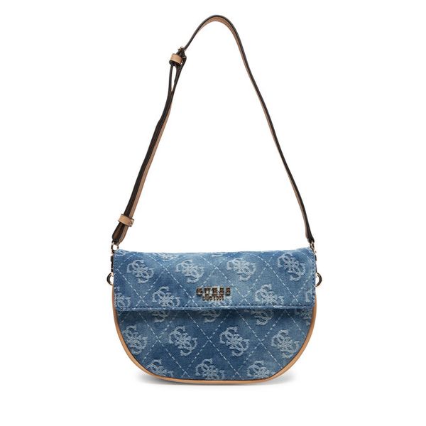 Torebka Guess. Niebieskie torebki klasyczne damskie Guess, z aplikacjami, bez dodatków. Za 329.99 zł.