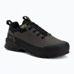 Buty trekkingowe męskie KADVA Strike Low WP. Czarne buty trekkingowe męskie KADVA, na jesień, z gumy, przed kostkę, bez zapięcia, trekkingowe. Za 349.99 zł.