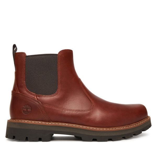 Sztyblety Timberland. Brązowe sztyblety męskie Timberland, bez zapięcia. Za 549.99 zł.