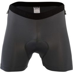 Bokserki męskie z wkładką rowerową Coolmax Basic+ SILVINI INNER PRO MP1212. Brązowe bokserki męskie Silvini, bez wzorów. W wyprzedaży za 161.49 zł.