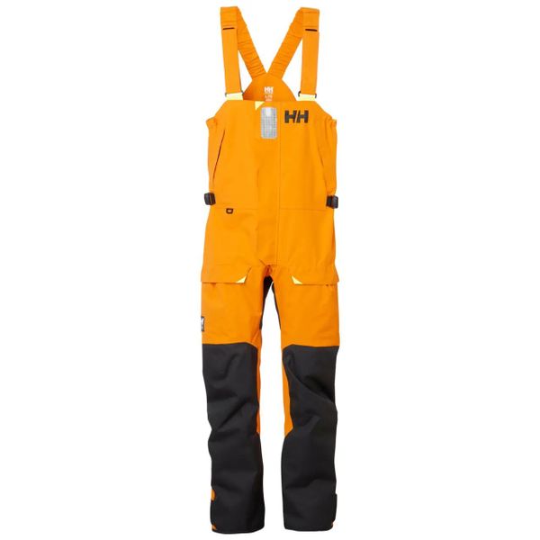 Spodnie ogrodniczki Helly Hansen Skagen Offshore. Brązowe spodnie materiałowe męskie Helly Hansen, bez wzorów, z materiału. Za 1,253.00 zł.