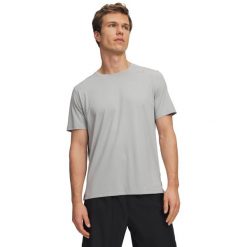 Under Armour Męska Koszulka UA Velociti Pro Krótki Rękaw 6009506. Szare t-shirty sportowe męskie Under Armour, m, z elastanu, bez ramiączek, do biegania. Za 258.85 zł.