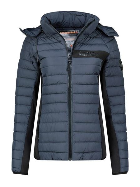 Canadian Peak Kurtka pikowana "Arethaneak" w kolorze granatowym rozmiar: XXL. Niebieskie kurtki damskie Canadian Peak, xxl, bez wzorów, bez kaptura. Za 255.34 zł.