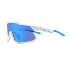 Sportowe okulary przeciwsłoneczne unisex - TR90 / Ochrona UV400 (Białe). Białe okulary przeciwsłoneczne damskie SURF MONKEY. Za 239.95 zł.