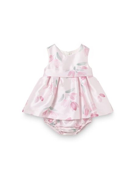 Mayoral Sukienka elegancka 1881 Różowy Regular Fit. Czerwone sukienki dziewczęce Mayoral, bez wzorów, z syntetyku, bez ramiączek. Za 169.99 zł.