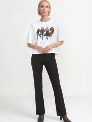 Rich & Royal Koszulka Kobiety Bawełna biały, XS. Białe t-shirty damskie Rich & Royal, xs, bez wzorów, z bawełny, bez kołnierzyka. Za 279.95 zł.