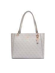 Guess Torebka Noelle II HWBG96 72250 Kremowy. Białe torebki klasyczne damskie Guess, z aplikacjami, ze skóry, bez dodatków. Za 674.99 zł.