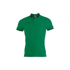 Koszulka polo do tenisa męska Joma Bali II. Zielone koszulki polo męskie Joma, m, bez wzorów, z bawełny, bez ramiączek. Za 248.00 zł.