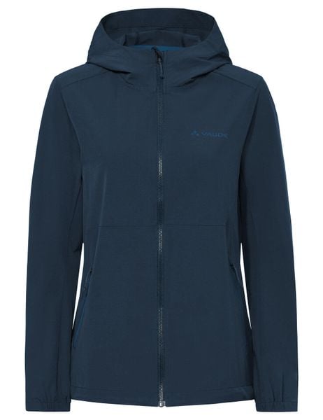 Kurtka damska Elope Wind Jacket. Niebieskie kurtki damskie Vaude, s, bez wzorów, z materiału, bez kaptura. Za 536.25 zł.